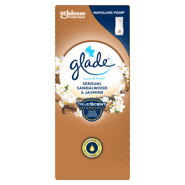 Glade by Brise Touch & Fresh navul sensual sandalwood - PLUS