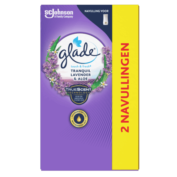 Glade by Brise Touch&Fresh navul duo lavender en aloe - PLUS