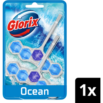 Glorix Power Clean Toiletblok Ocean - JUMBO