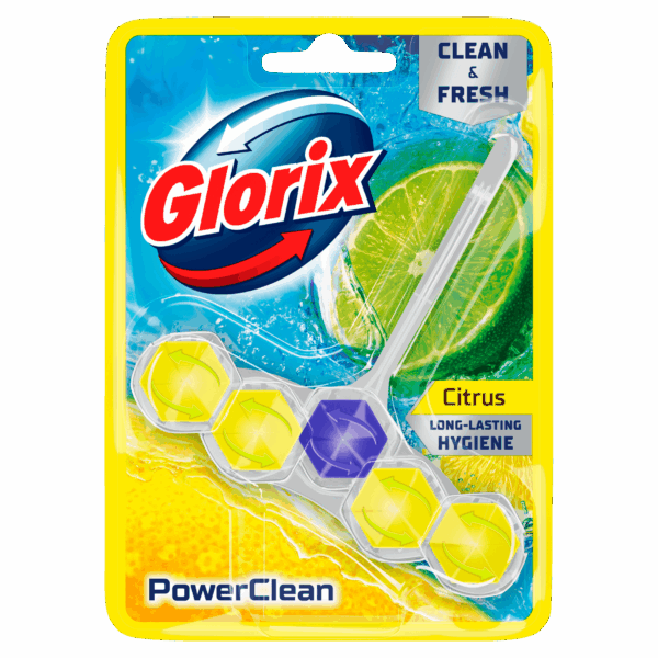 Glorix Powerclean Toiletblok Citrus - PLUS