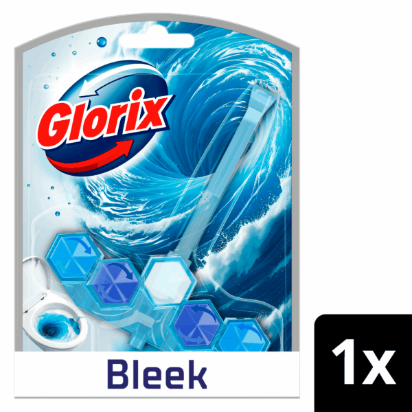 Glorix Toiletblok Blauw Water Turquoise - PLUS