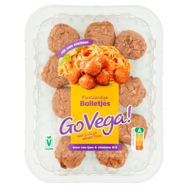 Go Vega Plantaardige Balletjes - PLUS