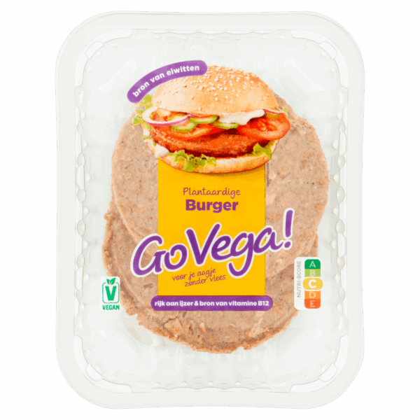Go Vega Plantaardige Burger - PLUS