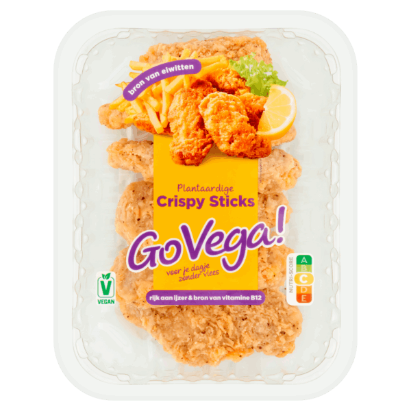 Go Vega Plantaardige Crispy Sticks - PLUS