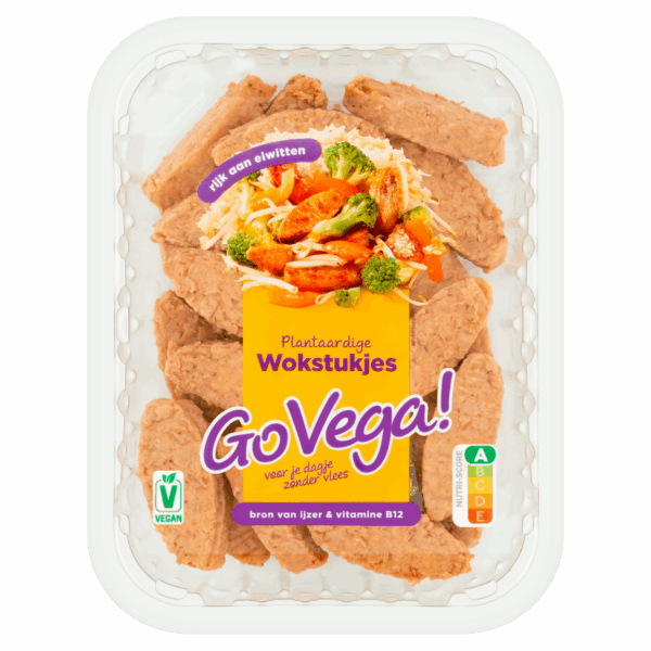 Go Vega Plantaardige Wokstukjes - PLUS