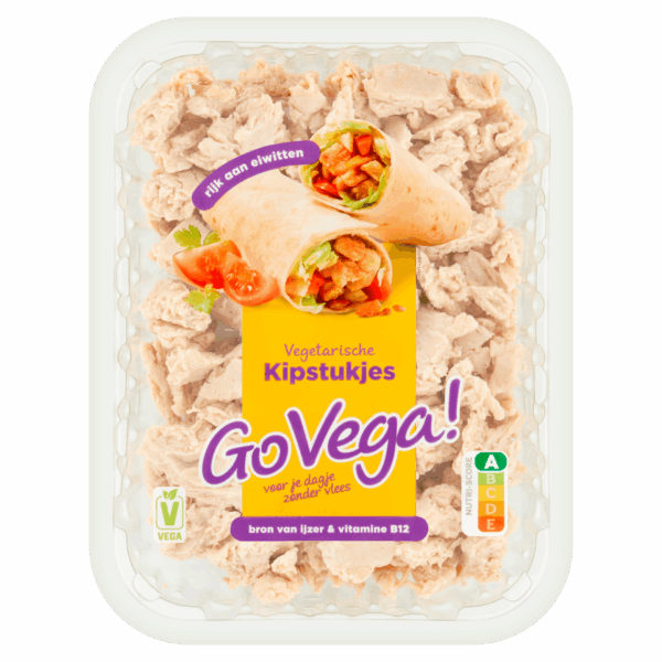 Go Vega Vegetarische Kipstukjes - PLUS