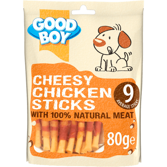 Good Boy Hondensnacks cheesy chicken sticks - Dirk