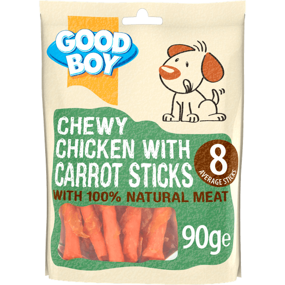 Good Boy Hondensnacks chicken carrot sticks - Dirk