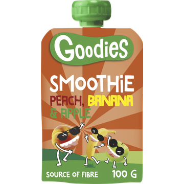 Goodies Knijpfruit Smoothie Perzik