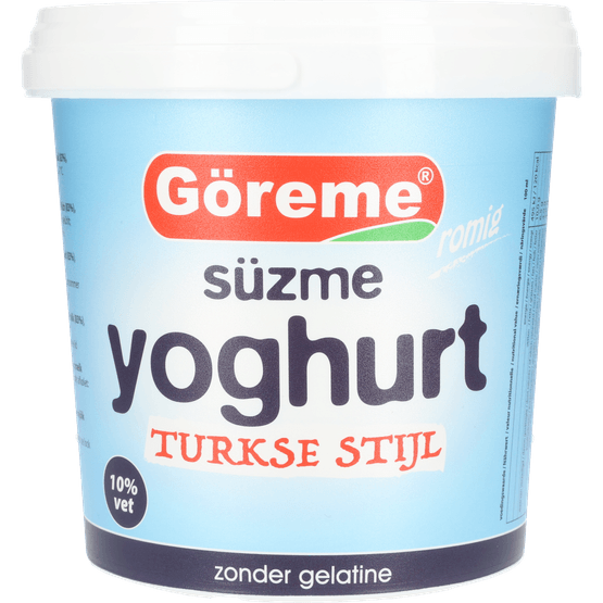 Goreme Turkse yoghurt 10% vet - Dirk