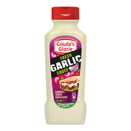 Gouda's Glorie fresh garlic saus - Dirk