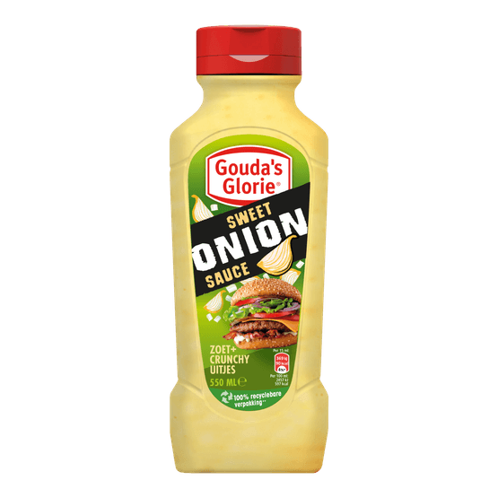 Gouda's Glorie sweet onion saus - Dirk
