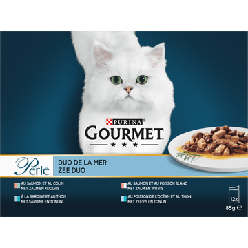 Gourmet Perle Zee Duo Kattenvoer nat - JUMBO
