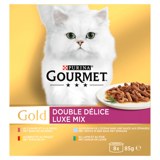 Gourmet Spiced Gold luxe mix 8 stuks - Dirk