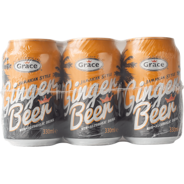 Grace Ginger Beer Jamaican Style Alcoholvrij - JUMBO