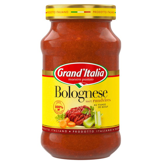 Grand'Italia Pastasaus bolognese - Dirk