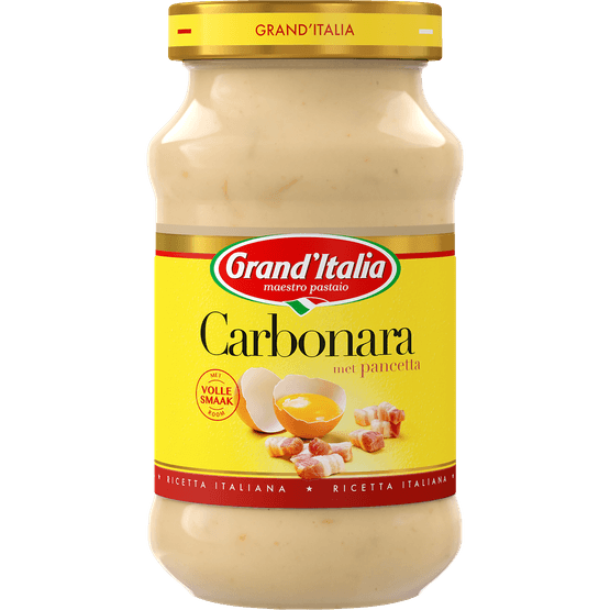 Grand'Italia Pastasaus carbonara - Dirk