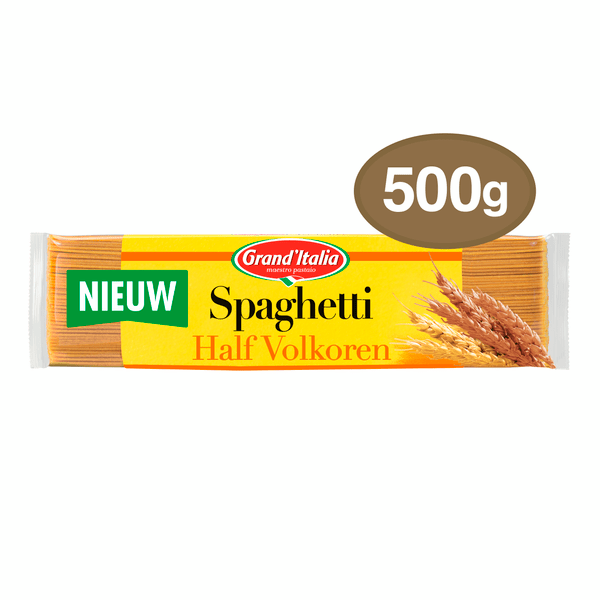 Grand'Italia Spaghetti Half Volkoren - PLUS