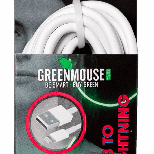 GreenMouse Lightning Data Cable - 2m - PLUS