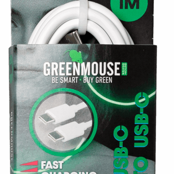 GreenMouse USB-C to USB-C data cable - 1m - PLUS