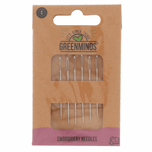 Greenminds Borduurnaalden met punt 18/22 - PLUS