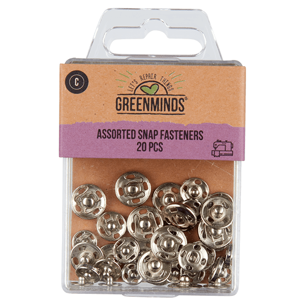 Greenminds Drukknoopjes Assorti - PLUS