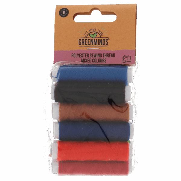 Greenminds Garen Polyester 10x45m Donkere Kleur - PLUS