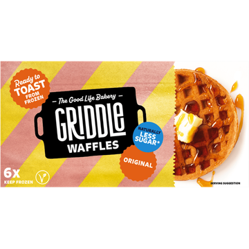 Griddle Waffles Original 6 Stuks - JUMBO