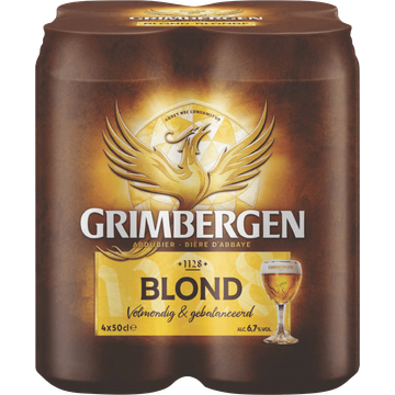 Grimbergen Abdijbier van Hoge Gisting Blond Blikken - JUMBO