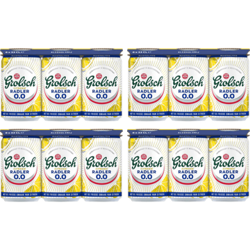 Grolsch - Citroen Radler - 0.0% Alcoholvrij - Blik - 4 x 6 x 330ML - JUMBO