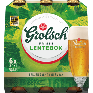 Grolsch Frisse Lentebok Flessen - JUMBO