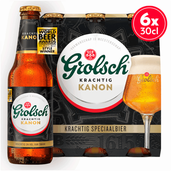 Grolsch Kanon Speciaalbier Fles - PLUS