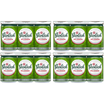 Grolsch - Pils - Blik - 4 x 6 x 330ML - JUMBO