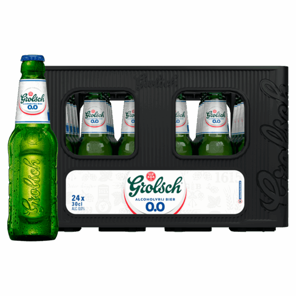 Grolsch Premium Pilsener 0.0% - PLUS