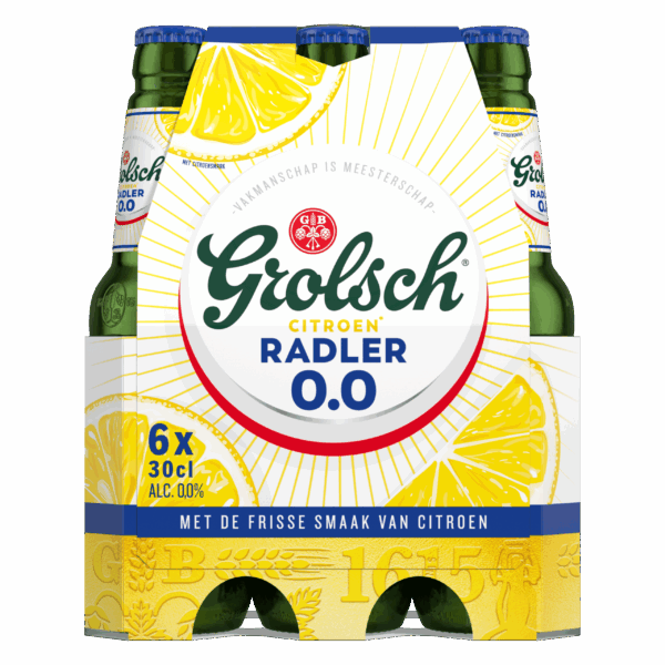 Grolsch Radler Citroen 0.0 - PLUS