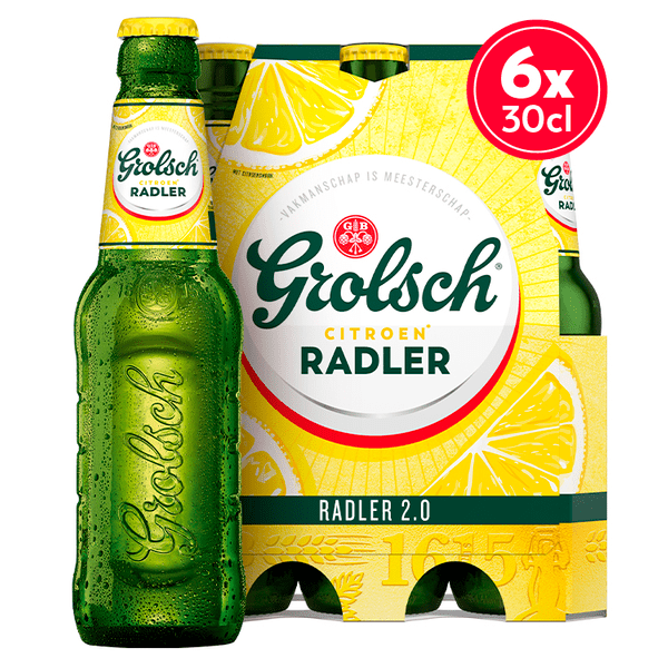 Grolsch Radler citroen 2.0 - PLUS