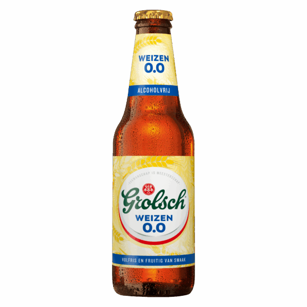 Grolsch Weizen 0.0 fles - PLUS