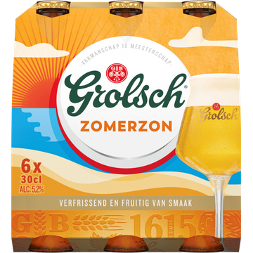 Grolsch Zomerzon Flessen - JUMBO