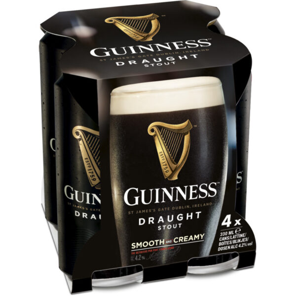 Guinness Blik Fourpack - Albert Heijn