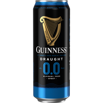 Guinness Draught Alcohol Free Stout - JUMBO