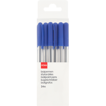HEMA Balpennen 24 Stuks - JUMBO