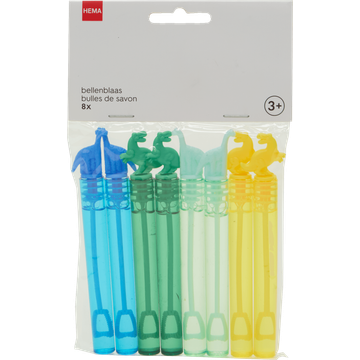 HEMA Bellenblaas Mini Multicolor 8 Stuks - JUMBO