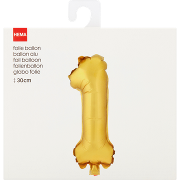 HEMA Folie Ballon 1 30cm - JUMBO
