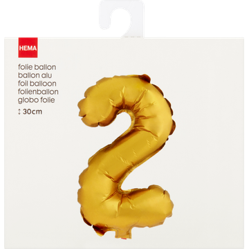 HEMA Folie Ballon 2 30cm - JUMBO