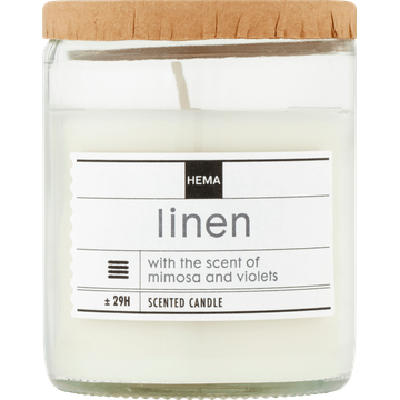 HEMA Geurkaars Linen - JUMBO