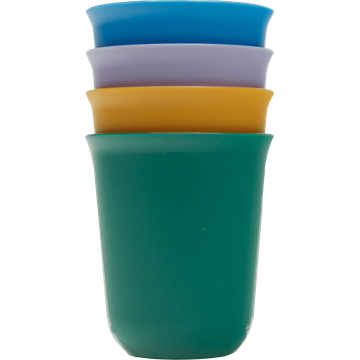 HEMA Kunstof Mokken 4 stuks - JUMBO