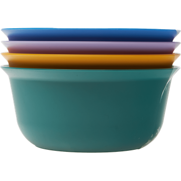 HEMA Kunstof Schaaltjes 4 stuks - JUMBO