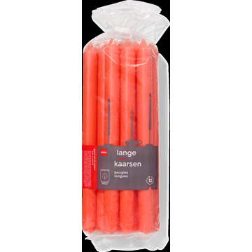 HEMA Lange Kaarsen Oranje - JUMBO