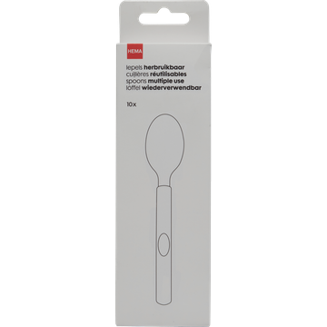 HEMA Muliti Use Lepels - 10 Stuks - JUMBO
