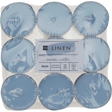 HEMA Sfeerlichten Linen 18 Stuks - JUMBO